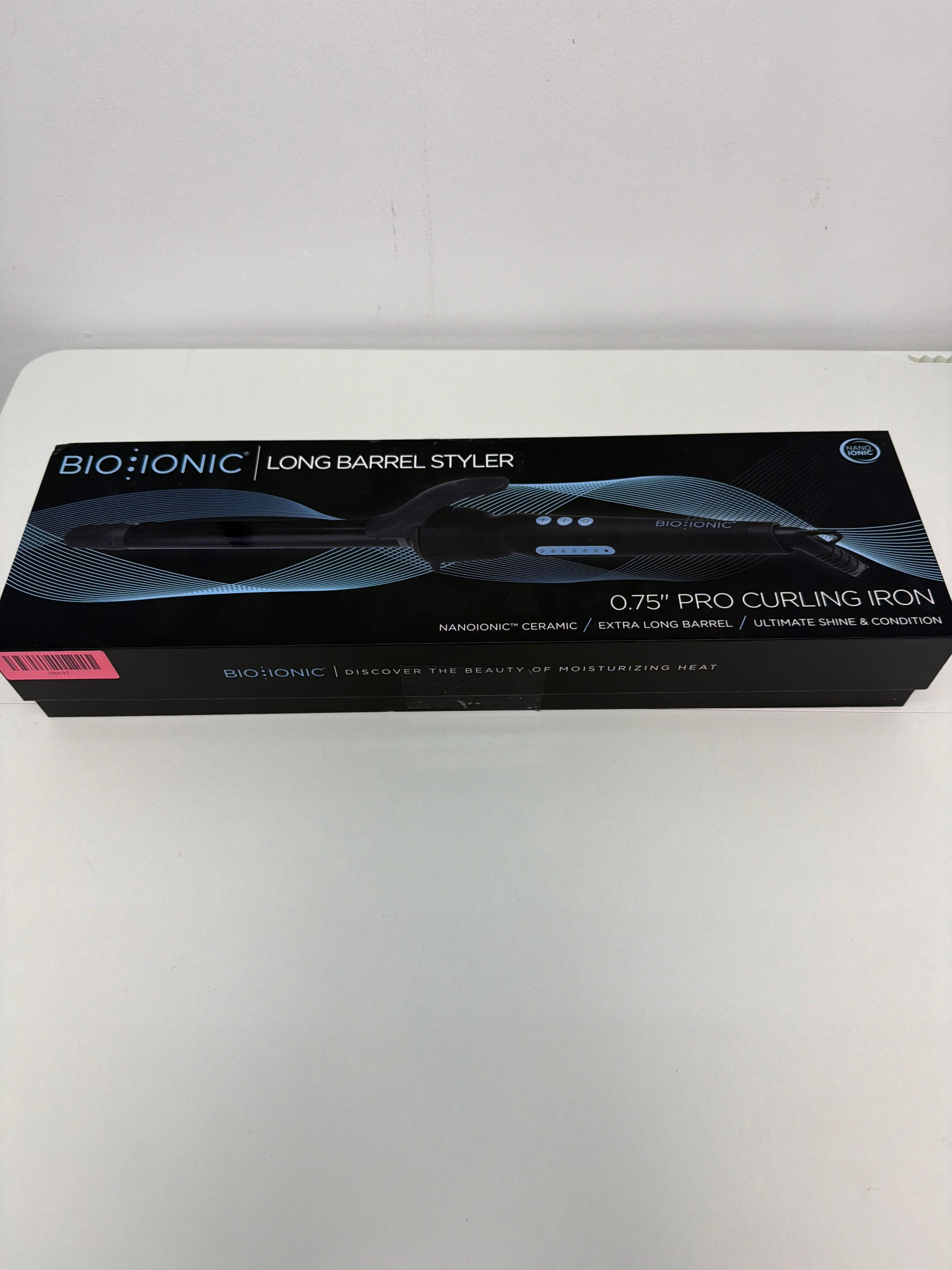 Bio Ionic Long Barrel Curling Iron with Moisture Heat Technology & NanoIonic MX Versatile Curling Wand - Multiple Barrel Sizes for Tight, Classic, Loose & Soft Curls