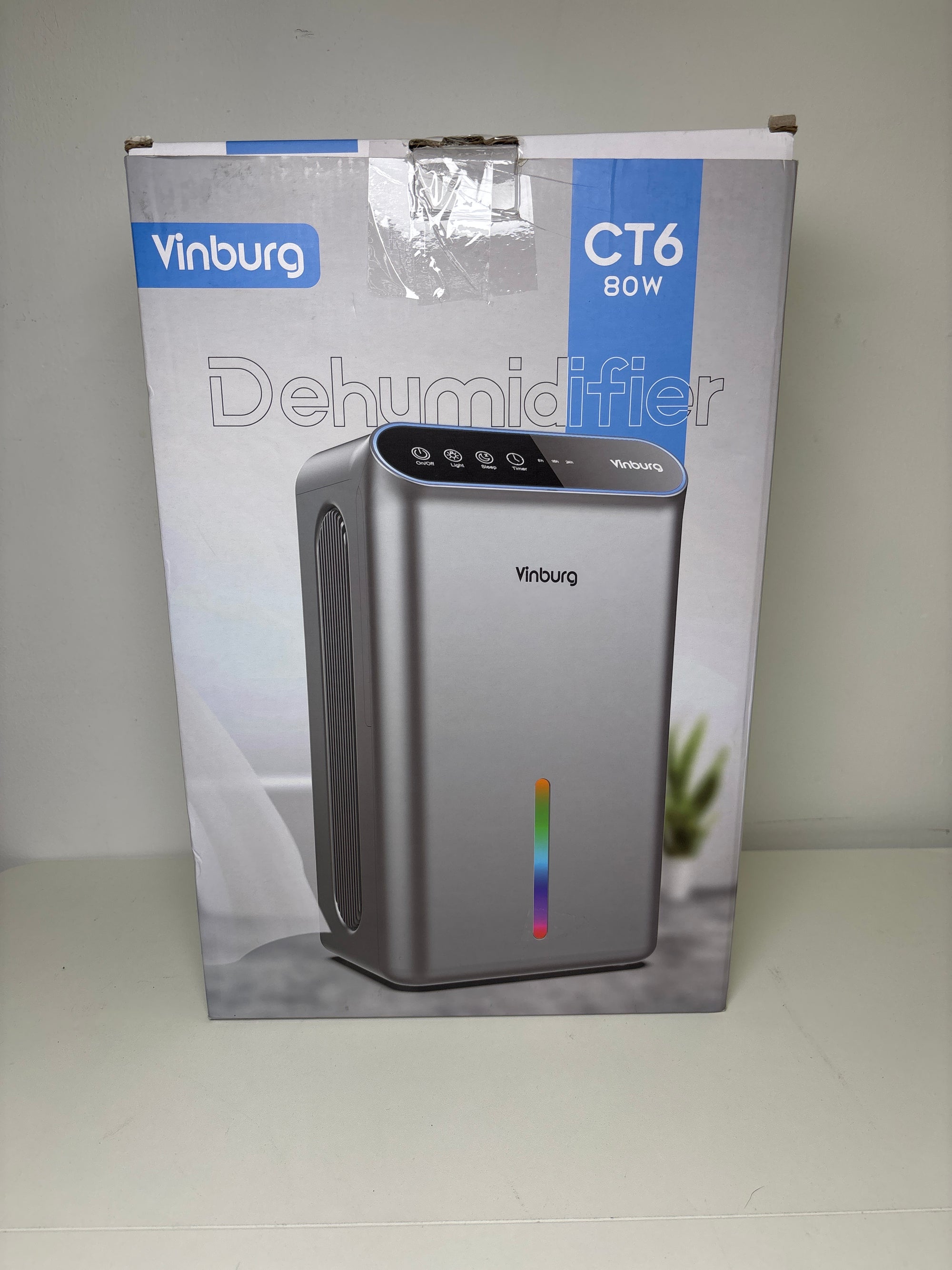 Dehumidifier for Home 1000 sq.ft - Small Quiet Dehumidifier with Auto Shut Off, Aromatherapy, 3 Gear Timer, Sleep Mode, 7-Color LED Light, Drain Hose for Bedroom, Bathroom, Basement, RV(Matte Kim Silver)