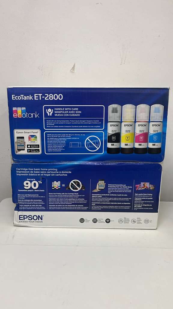 Epson EcoTank ET-2800 Wireless All-in-One Printer Like New