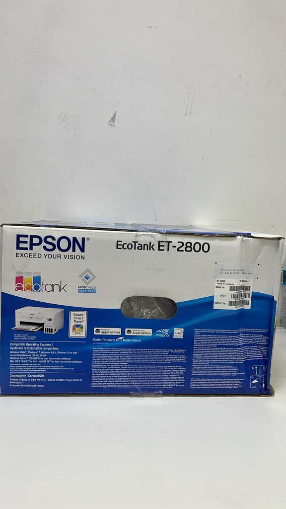 Epson EcoTank ET-2800 Wireless All-in-One Printer Like New